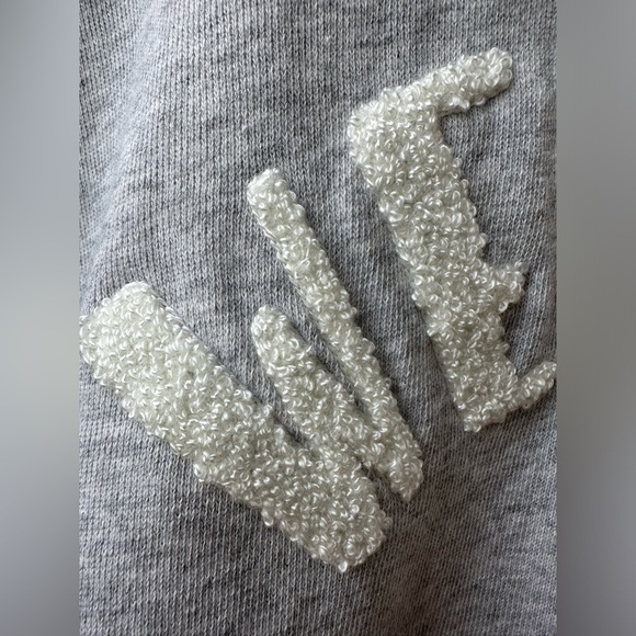 Shiraleah 100% Cotton Fleece “Weekend” Sweatshirt - Light Heather Grey - Medium - Picture 5 of 8